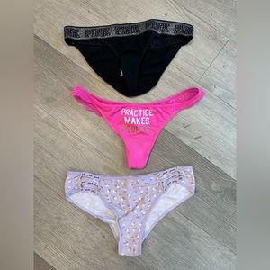 Medium Pink Panties NWOT